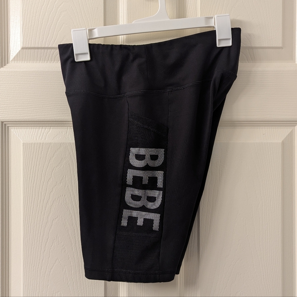 bebe Sport Biker Shorts